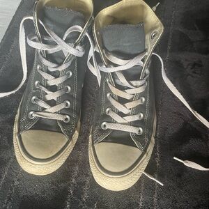 Black High Top All Star Converse